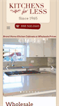 Mobile Screenshot of kitchensforless.com